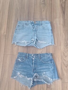 Levi's 501 Button Fly Shorts (2pr)